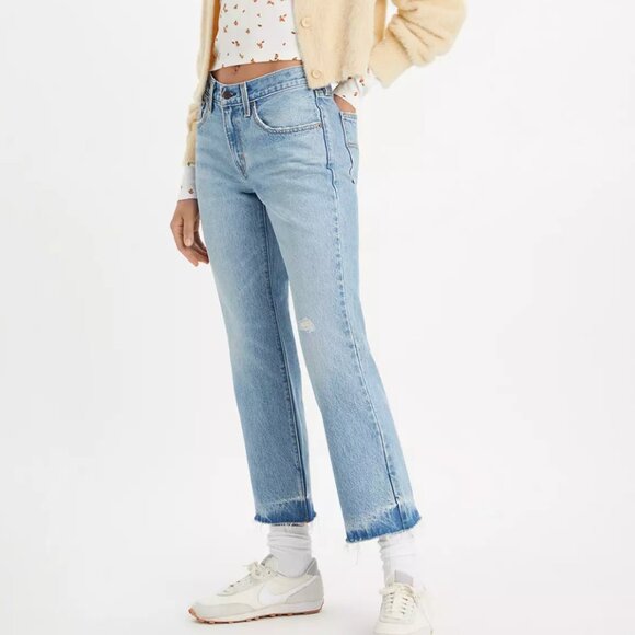 Levi's - Middy Bootcut Women's Jeans in Medium Wash - Picture 1 of 7